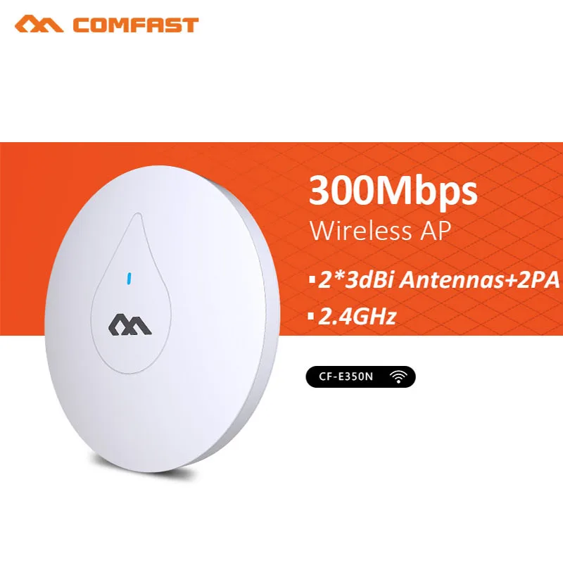 300 Мбит/с CF E350N Высокая мощность через стену 2 4G Крытый точка доступа беспроводной
