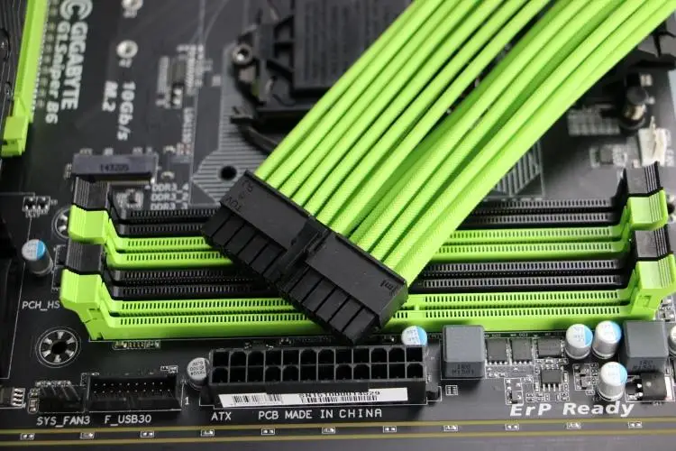24 Pin ATX MATX PSU удлинитель 30 см 24PIN ATX/4 P 8P EPS/6 PCI E рукава питания|Кулеры и системы