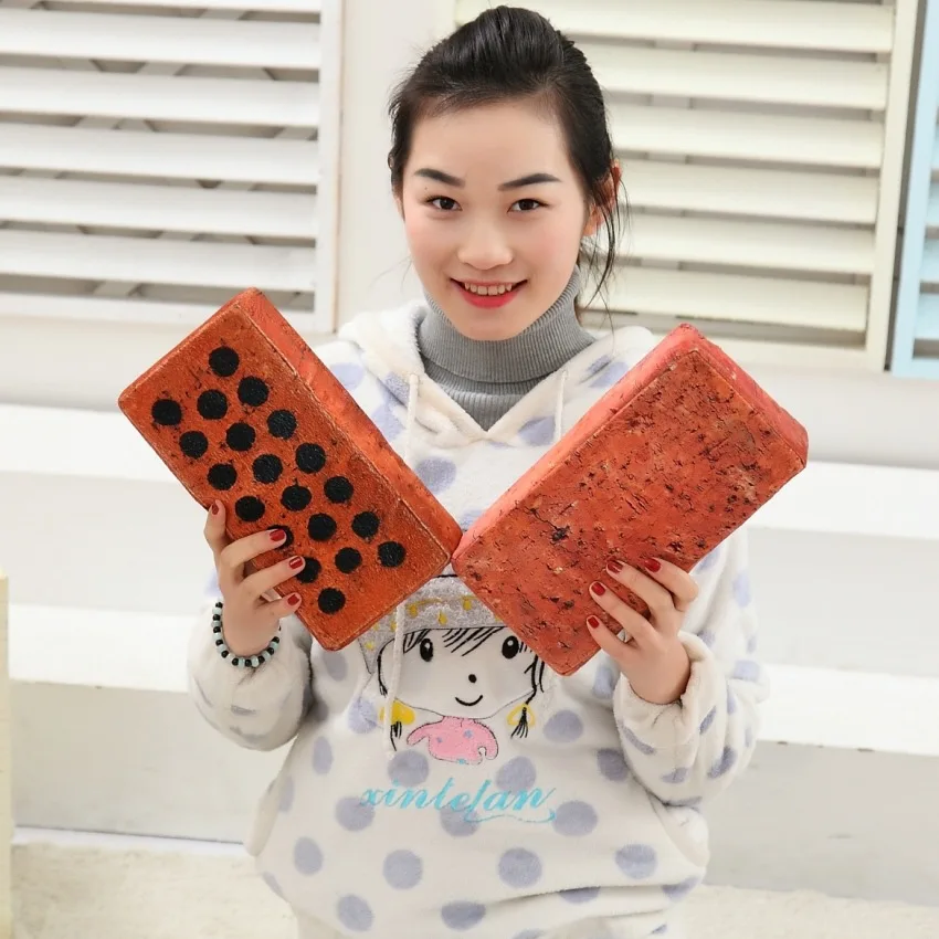 Оригинальные креативные забавные реалистичные кирпичные подушки аккуратные