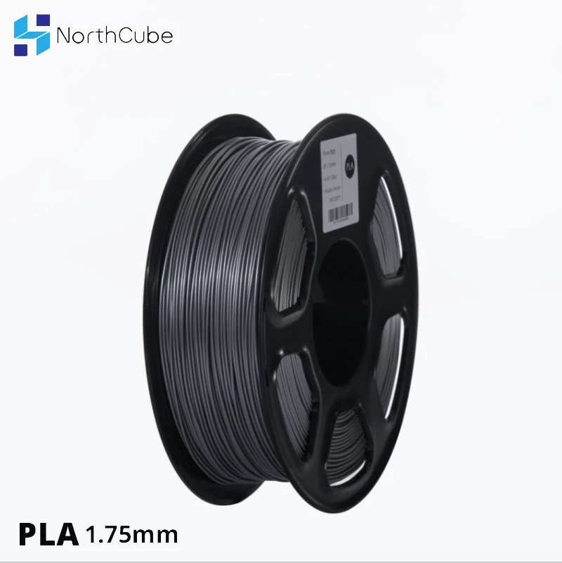 3D принтер PLA нить 1 75 мм для принтеров кг (2.2lbs) +/ 0 02 Серебряный цвет|Материалы