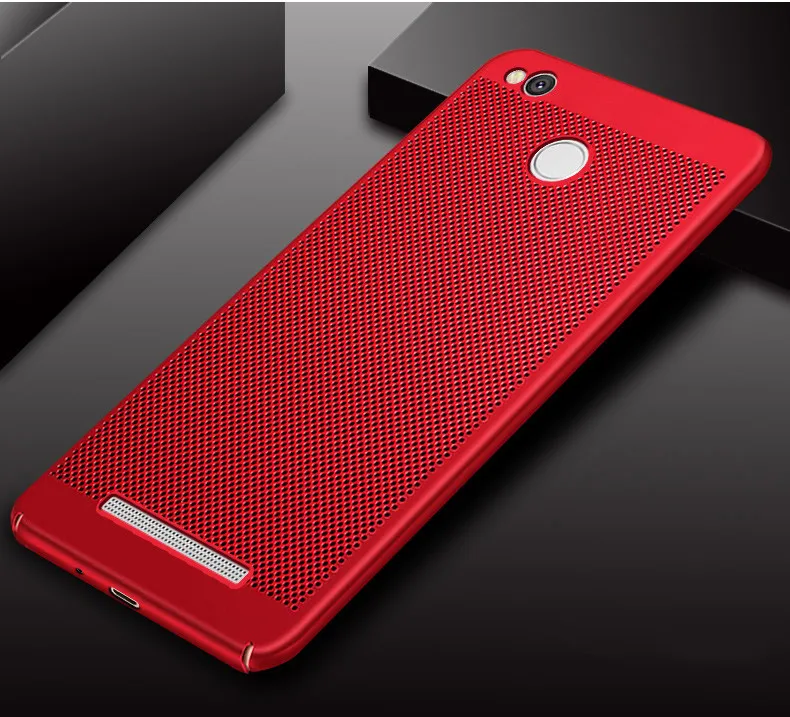For Xiaomi redmi 3s cover luxury Matte PC Heat dissipation case 3 s phone pro cases 5.0&quot coque |