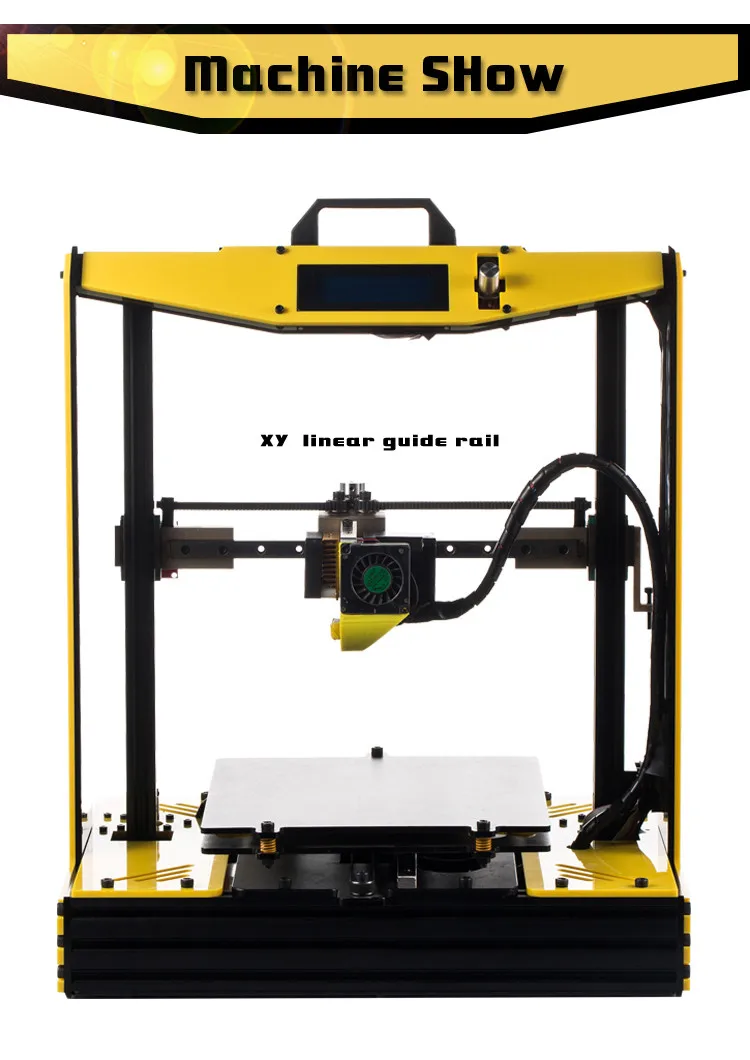 Sunhokey Sirius Высокая точность рабочего полу DIY 3d принтер машина 1 кг нити+ SDCard+ Насадки 3d Принтер Комплект impresora 3d