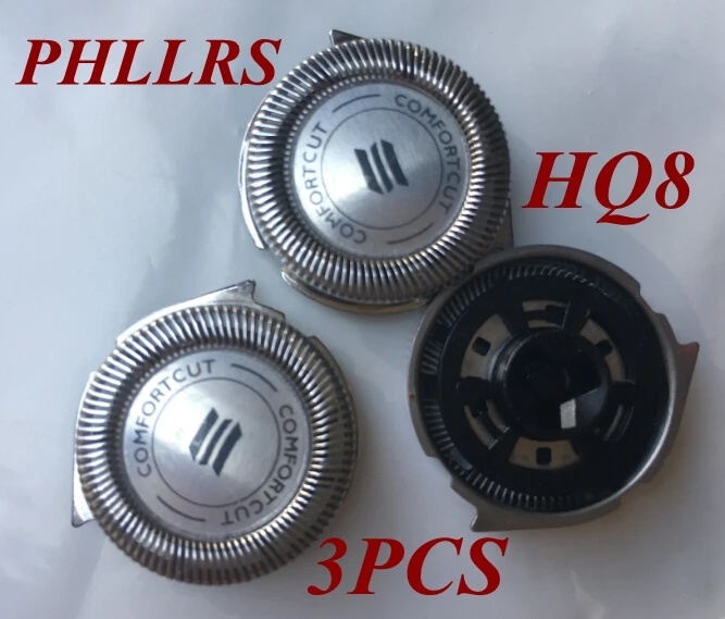 3 шт. HQ8 замена головки лезвия бритвы для philips hq9 HQ7160 HQ7180 HQ7200 HQ7240 HQ7290 HQ7742 HQ7760 HQ7762 HQ7780