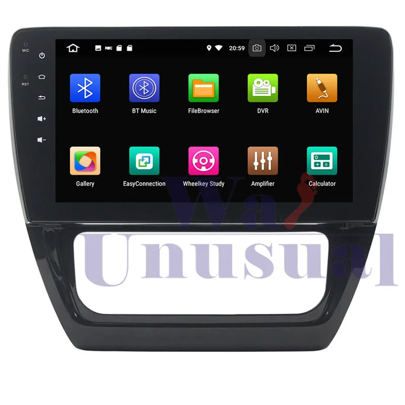 Wanuary 10 1 дюймов Android 9 0 Автомобильный GPS навигационный плеер для VW SAGITAR 2012 2013 2014 без