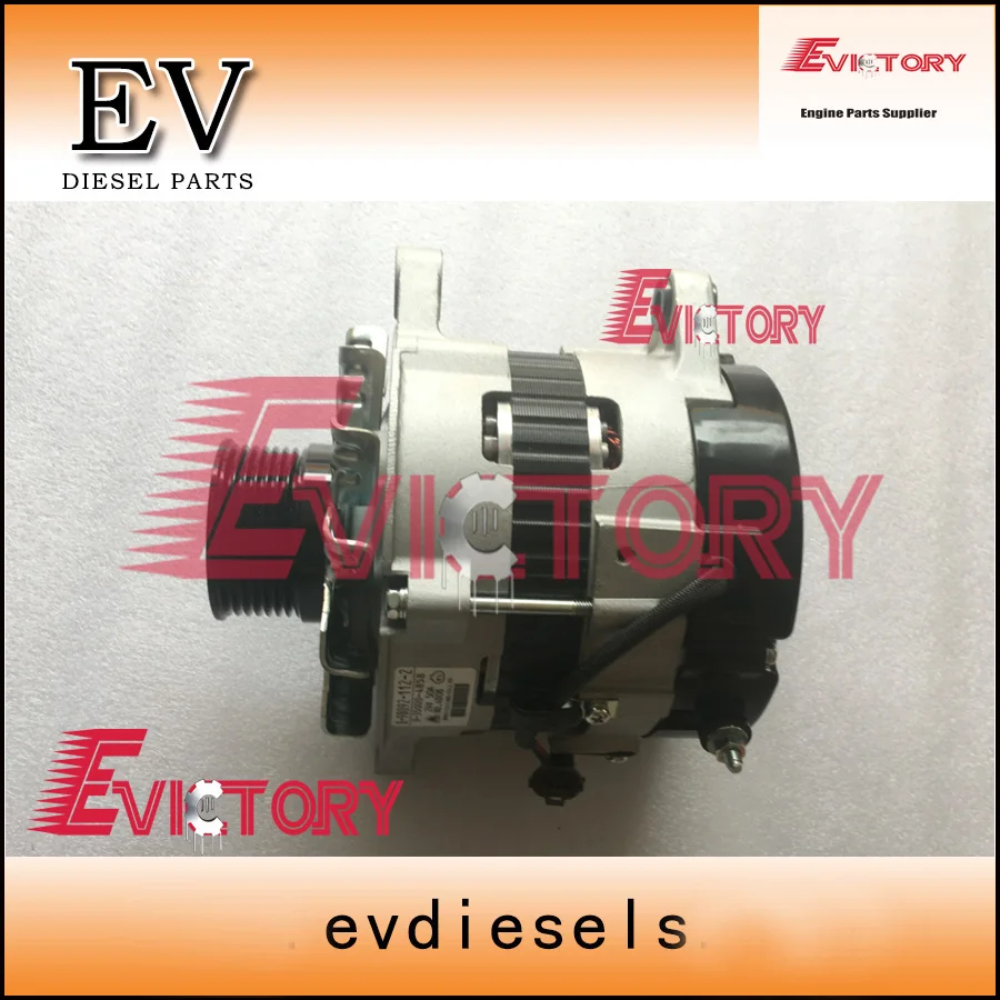 Для Isuzu 4JJ1 4JJ1X 4JJ1TC генератор переменного тока 8 98092 112 2 24 в 50A чехол JCB Hiatch