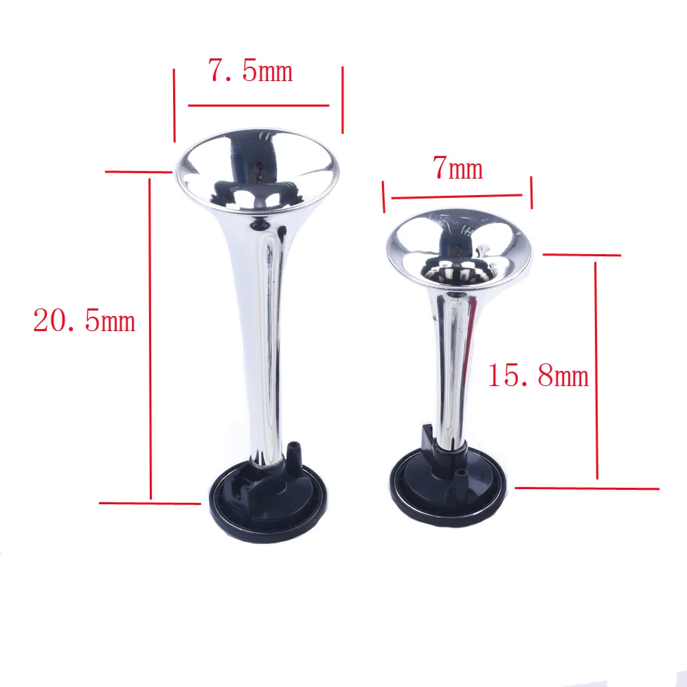 Dual Trumpet Air Horn Car Vehicle Truck Train Lorry Boat Super Loud 12 V with Compressor images - 6