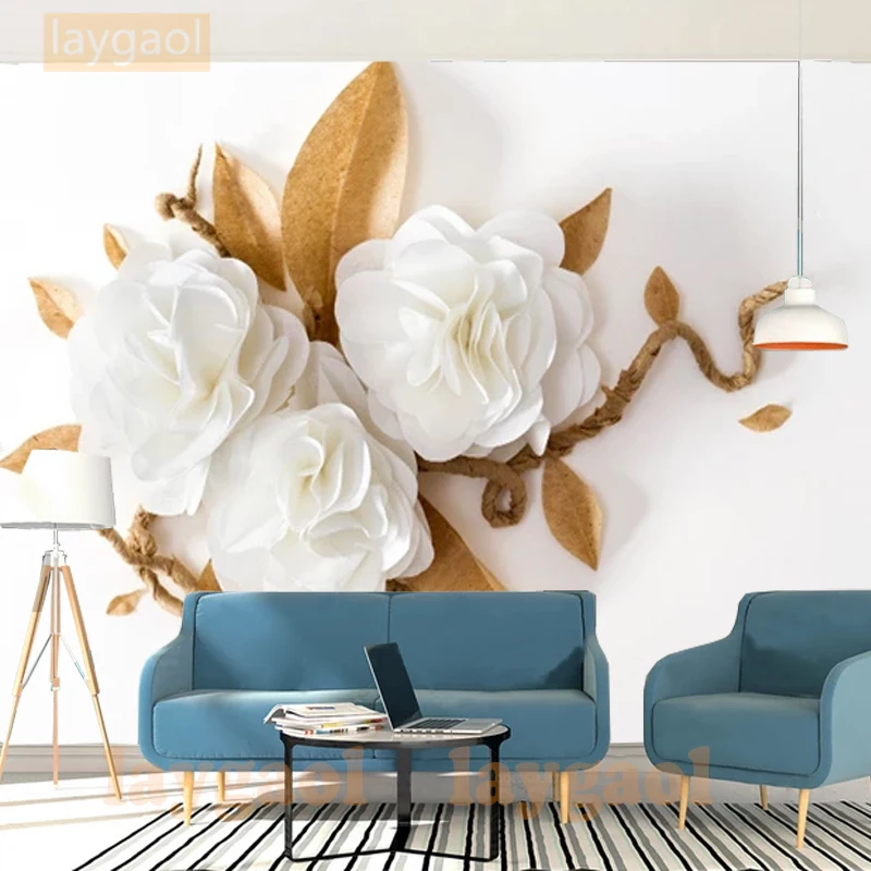 Индивидуальные 3d фото обои для стен 3 d настенные фрески богатые