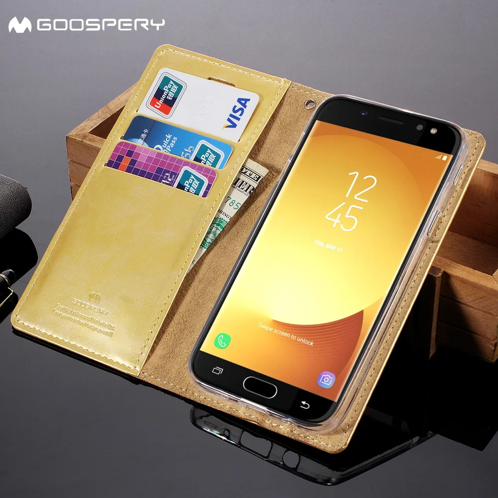 GOOSPERY принципиально для samsung Galaxy J3 J7 J5 Pro 2017 ЕС Версия телефона чехол Blue Moon