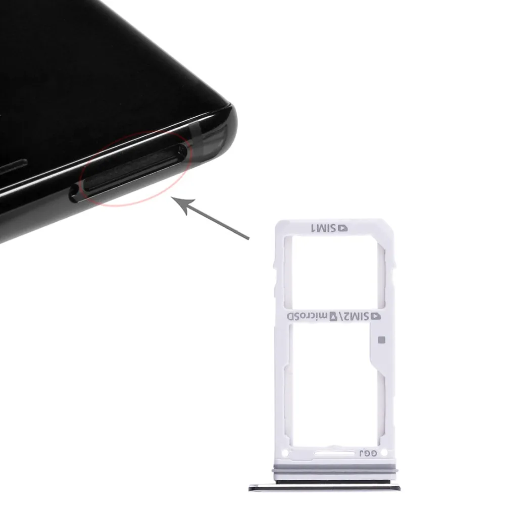 IPartsBuy 2 sim-карты лоток/микро лоток для карт SD Galaxy Note 8 | Мобильные телефоны и