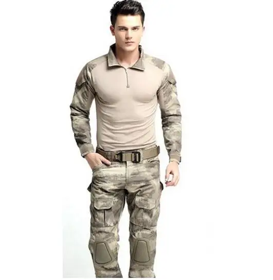 Охотничья Тактическая Военная форма Боевой страйкбол униформа набор Gen2 наружная