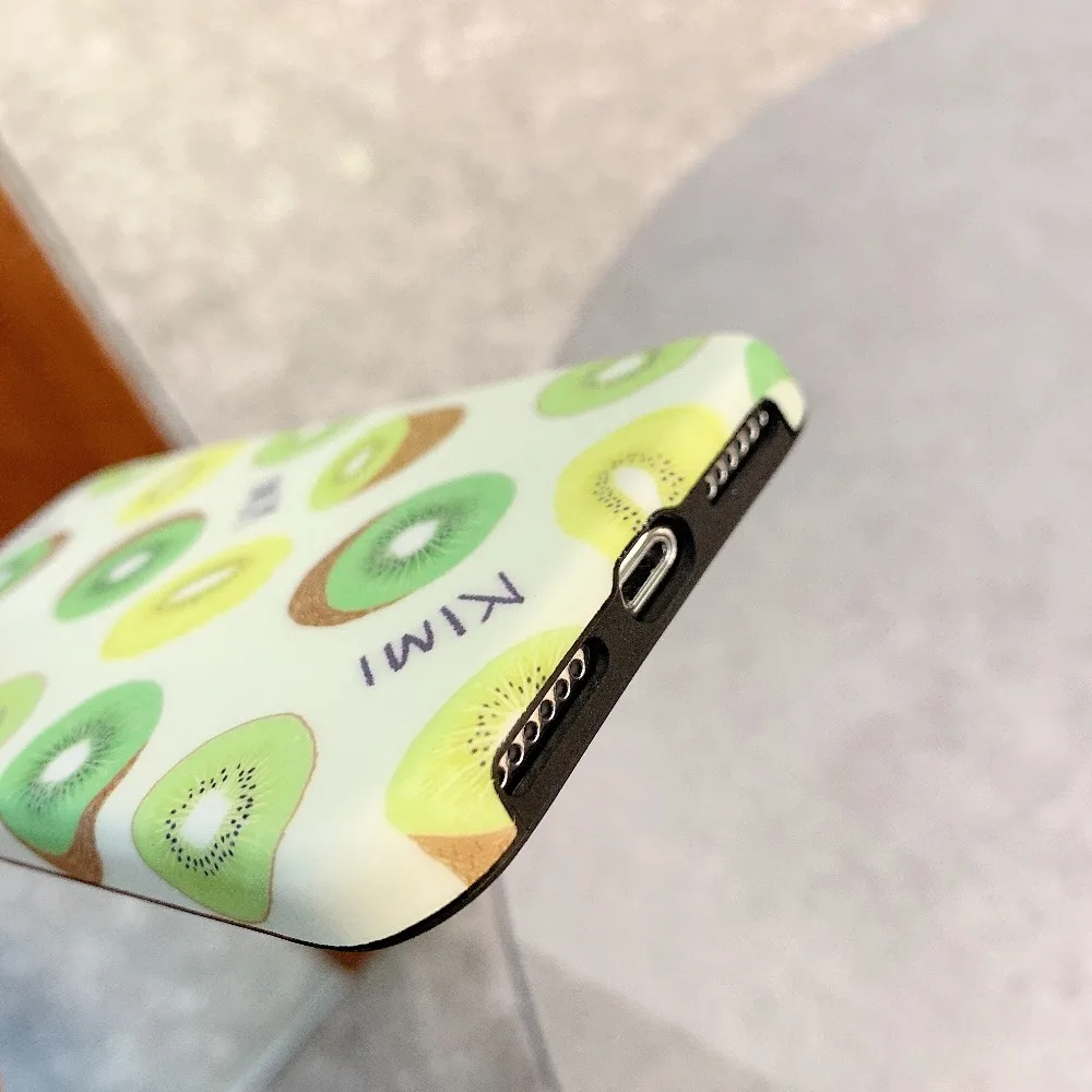 Грейпфрут Kimi манго Steen чехол для телефона i Phone case 6s силиконовый матовый iPhone XR Capa Cute