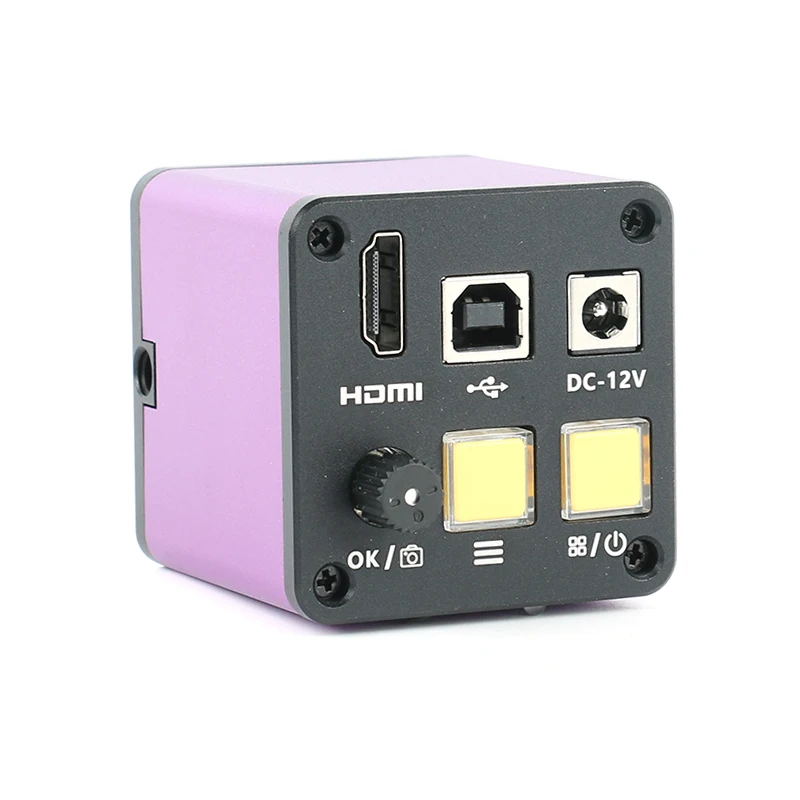 HDMI USB промышленный электронный цифровой C образный видеомикроскоп камера TF карта