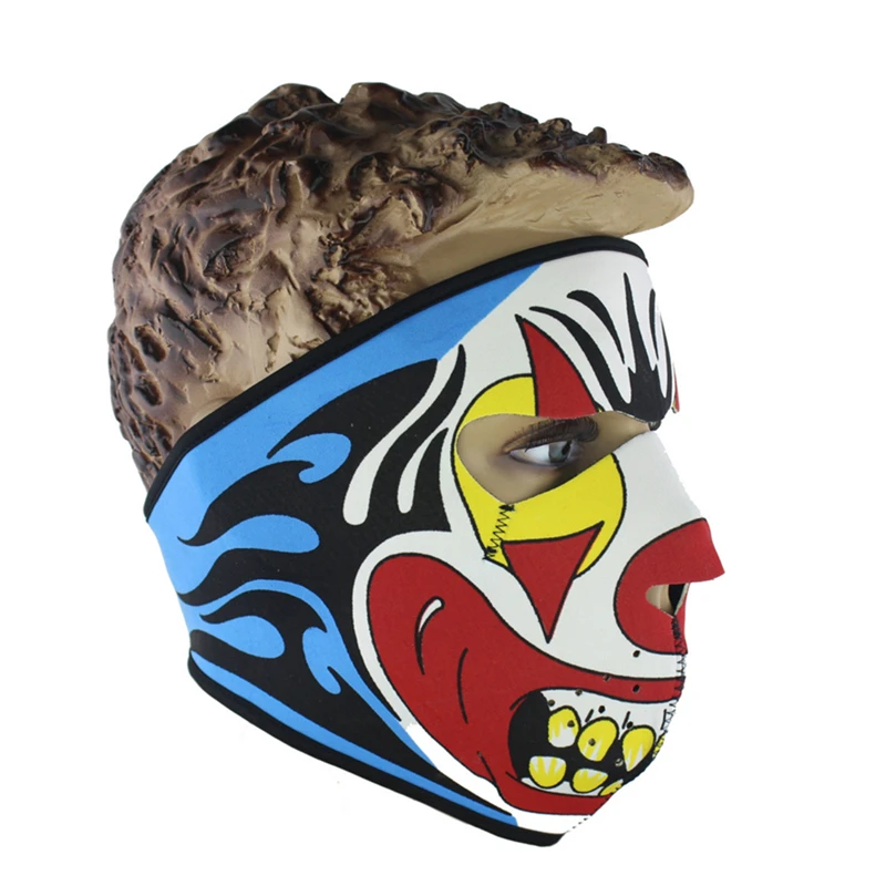 11 1PCS Skull Face Mouth-Muffle Mask Warm Windproof Motorcycle Bike Cycling Winter Snowboard Ski Face Mask Veil Outdoor Sport Mask - Цвет: 11