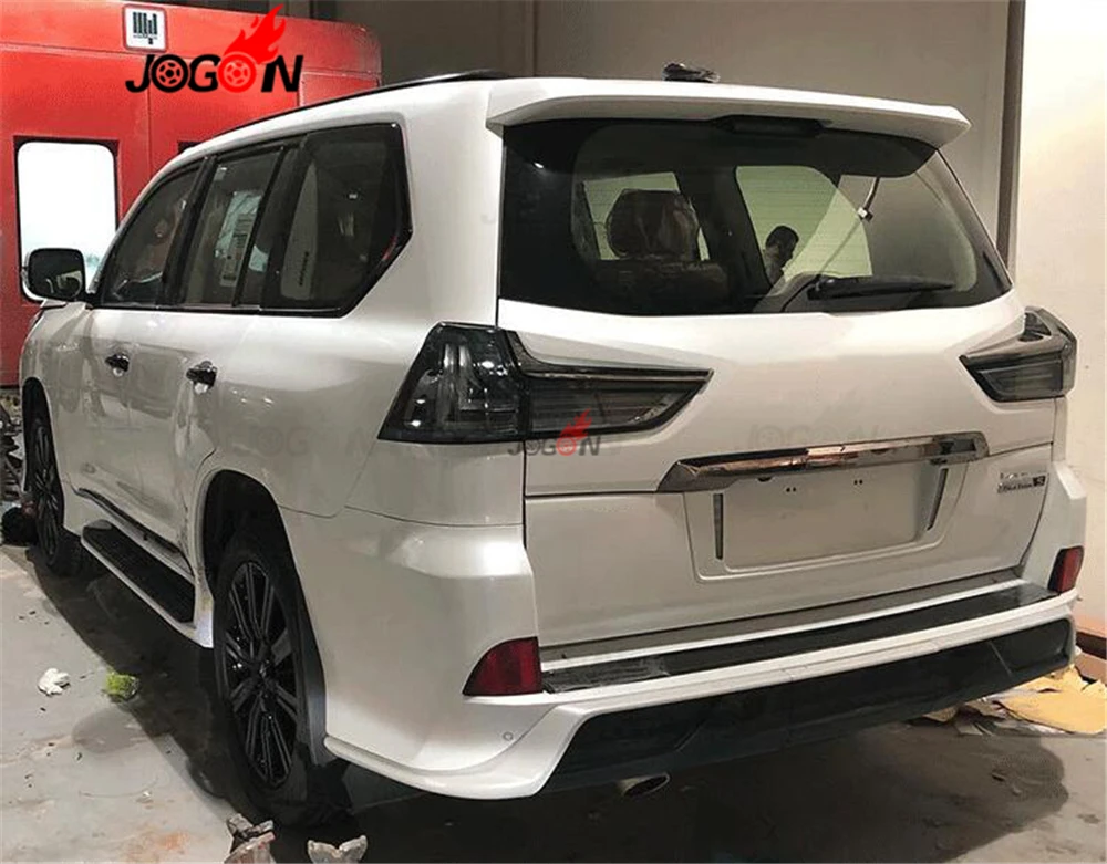 Для Lexus LX570- Special Black Edition боковая дверная ручка зеркала заднего вида задний светильник отделка багажника