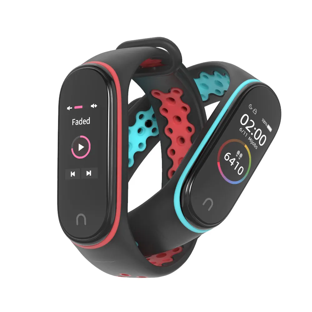 Ремешок mi jobs mi Band 4 спортивный ремешок на запястье для Xiaomi mi Band 4 силиконовый браслет для Xiaomi mi Band 3 Смарт-часы mi band 3 ремешок