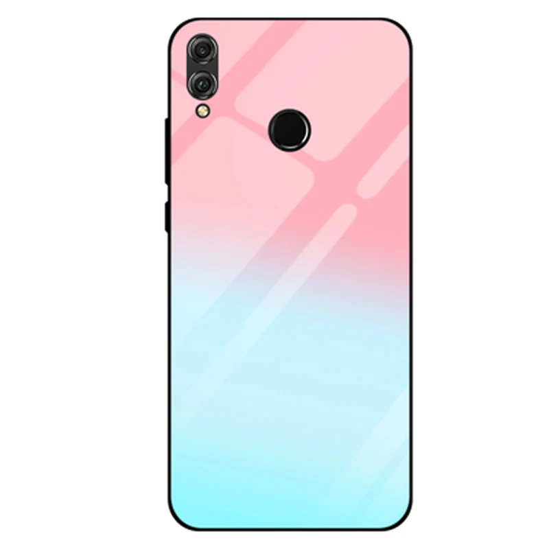 Чехол для Huawei Honor 10 lite однотонный чехол из закаленного стекла телефона чехлы