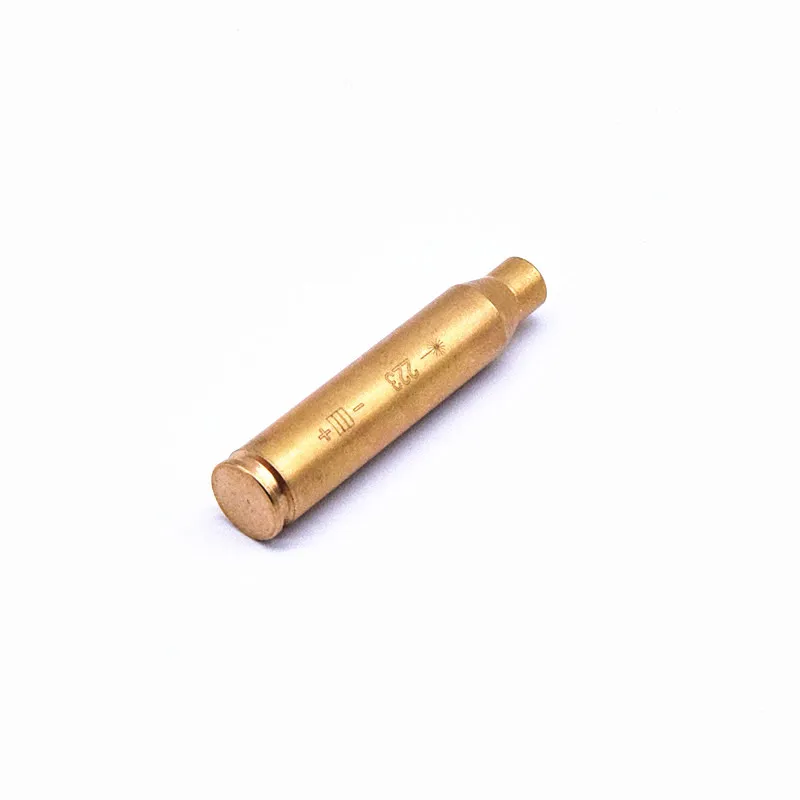 223REM Тактические аксессуары 7X57R 223REM 7,62X39 38 9 мм красный Калибр лазерный Диаметр прицел картридж лазерный BoreSighter - Цвет: 223REM