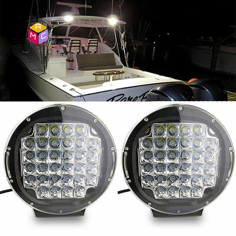 2 шт. 96 Вт Понтонный светильник для лодки док светодиодный рабочий внедорожника