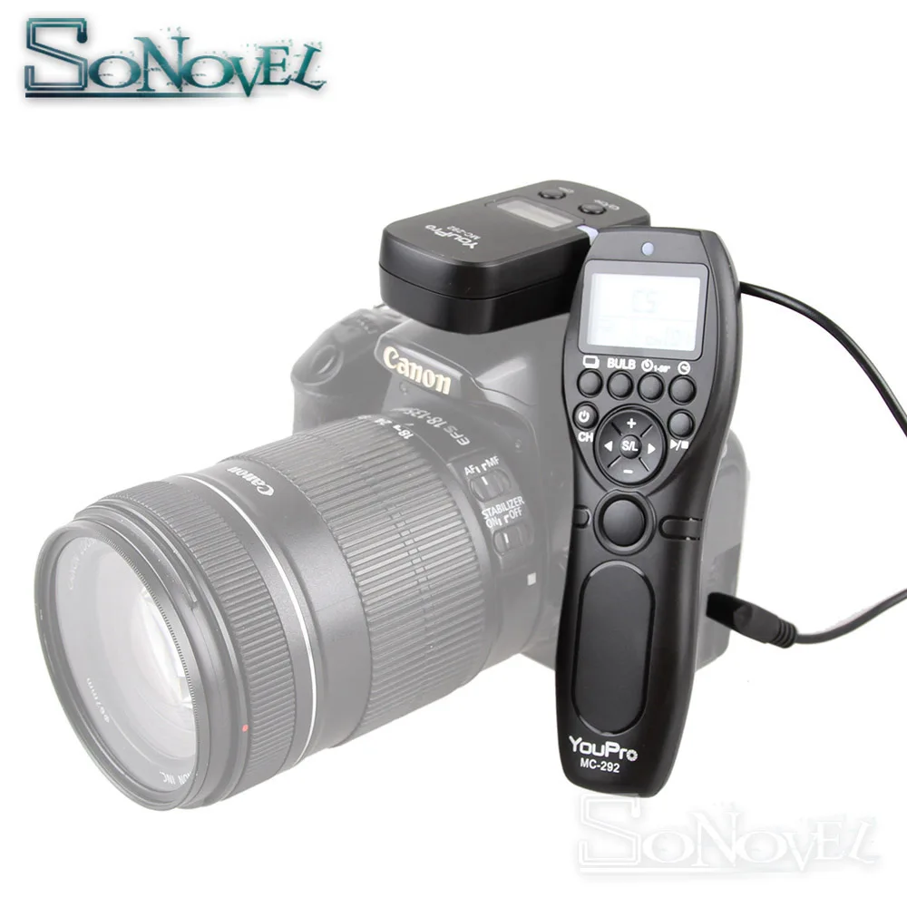 Беспроводной пульт дистанционного управления YouPro для Canon/Sony/Nikon/Fuji/Panasonic/ Olympus 2 4