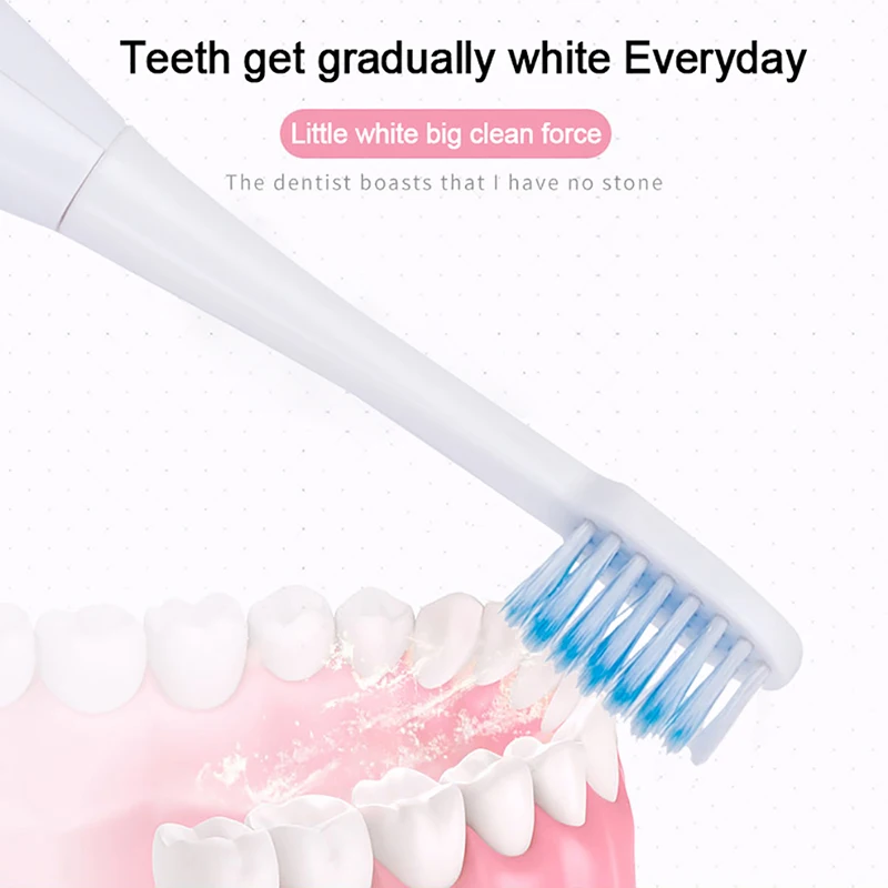 Умная электрическая зубная щетка водостойкая отбеливающая без Rechargea уход за