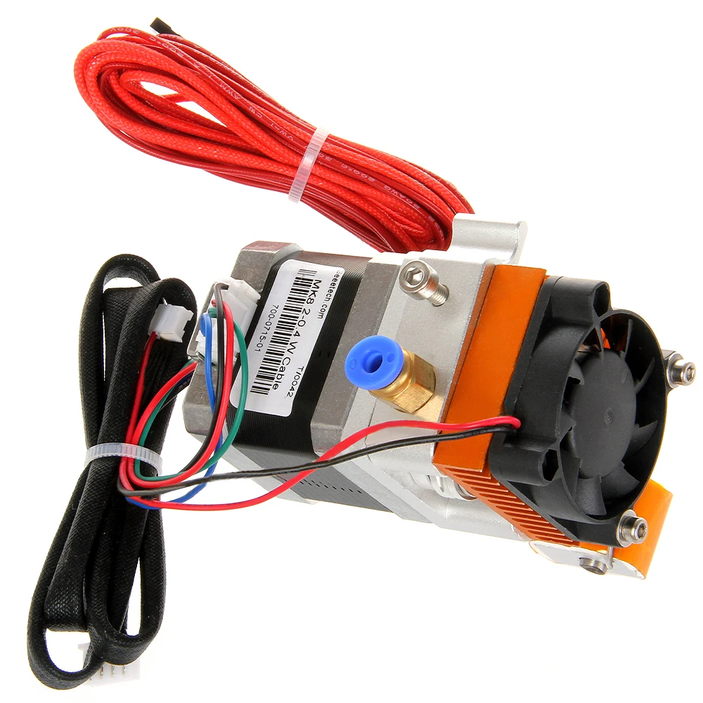 Geeetech Собранный MK8 экструдер 1 75 мм/3 мм нити и 0 5 мм/0 4 35 3 сопло для DIY