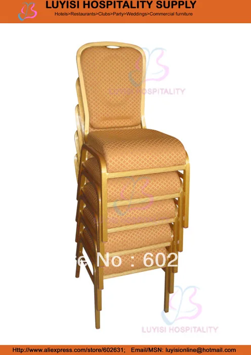 Комфортное сиденье для банкета LUYSI3100 из алюминия с водопадом|banquet chair|banquet stack