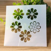 stencil coloring embossing accessories painting template plastic for wall scrapbook decoration office school supplies reusable