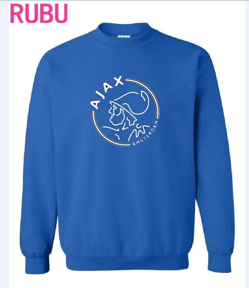 2017 cotton loose O-Neck men Sweatshirts new Ajax New autumn and winter sweatshirt Print long-sleeved hoodies SIZE xs--xxl | Мужская