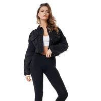 sexy tassel denim jackets women hole boyfriend style long sleeve vintage jean jacket denim loose autumn denim coat bomber jacket