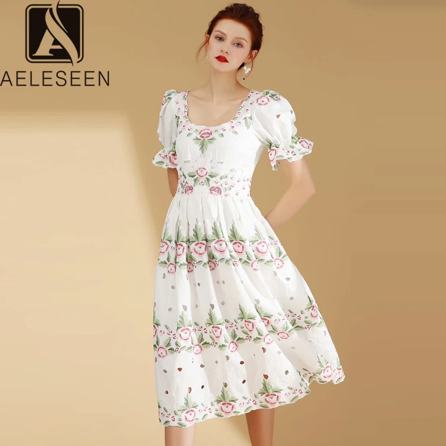 AELESEEN/Роскошные вечерние платья белого цвета для женщин коллекция 2019 года новое