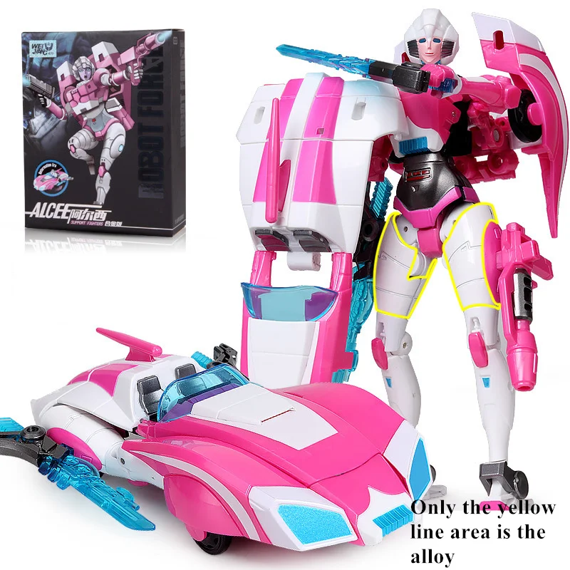 Оригинальная коробка arcee Трансформация игрушки Пластик ABS+ сплав фигурку робот модель автомобиля классические детские игрушки Женская коллекция подарок