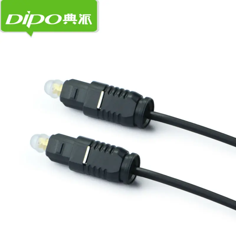 Цифровой аудио оптический кабель Toslink SPDIF ТВ усилитель Золотой Разъем 1 м/40 м|optical