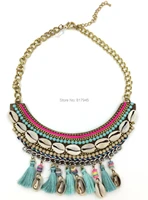 wholesale 2016 new fashion jewelry hand make necklace wholesale boho style collier femme statement necklace
