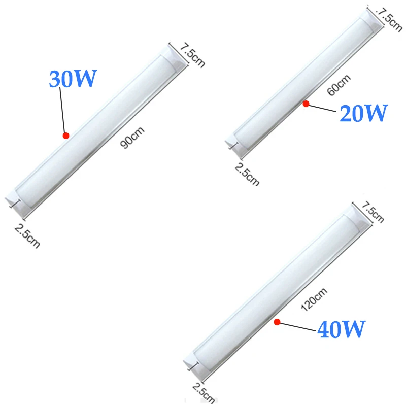 Toika 20 шт. 20W30W40w объединение 0.6m0.9m1.2m трубчатый светильник взрывозащищенный тройной