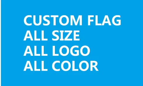 

Custom single side flag 150X240cm 100D Polyester we design any logo any color home decoration Custom flag banner
