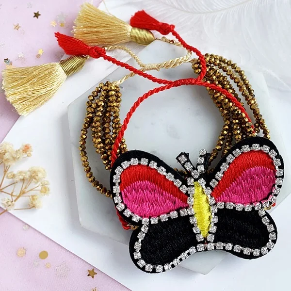 one butterfly ZINI металлические браслеты женские браслеты для щиколотки золотого цвета с синей Злой Глаз Хамса ручная оболочка турецкие ювелирные изделия браслет Бохо свадебные браслеты - Окраска металла: one butterfly