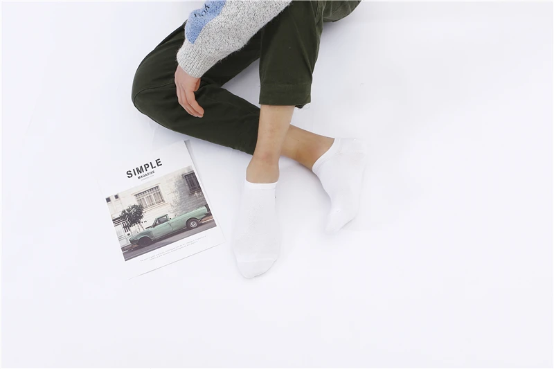 Pier Polo новые модные мужские носки-лодочки цветные повседневные хлопковые короткие носки мужские лучшие подарочные носки низкая цена прямые продажи 5 пар