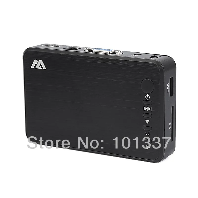 MP023 мультимедийный плеер Mini Full HD 1080P HDD медиаплеер TV box Поддержка HDMI MKV RM SD USB SDHC MMC