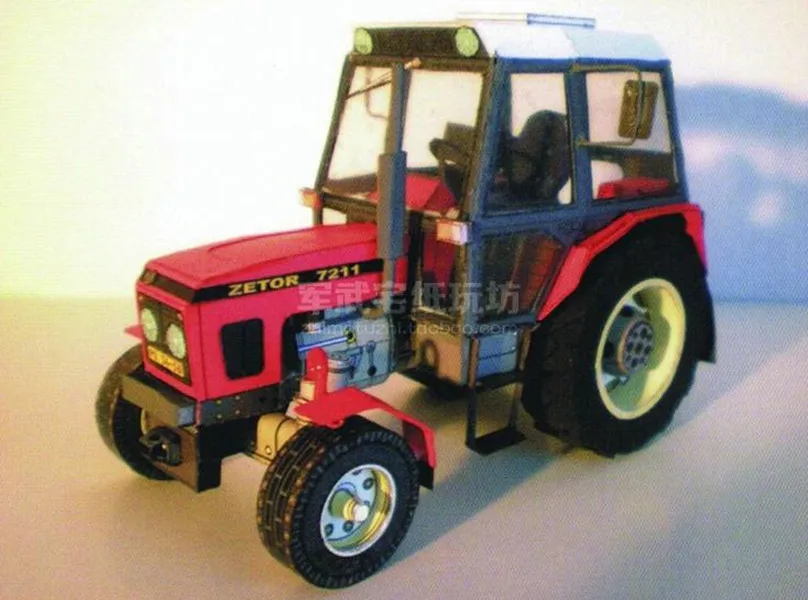 Чешские весы Zetor 7745 7211 для тракторов 1:32 сельскохозяйственная техника набор