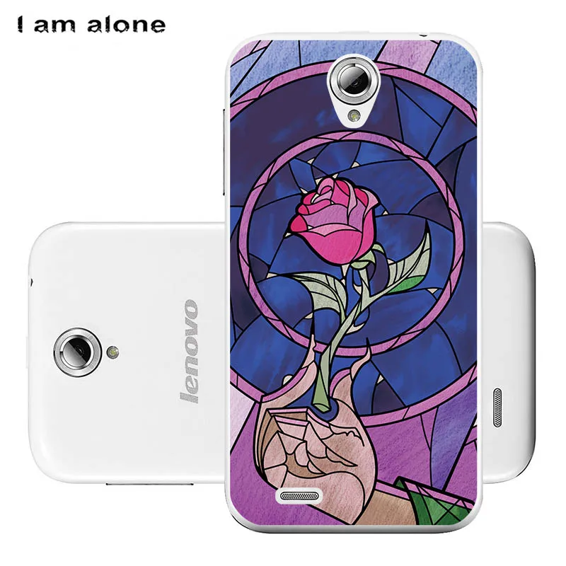 Soft TPU HH67 Чехлы для телефонов I am alone для lenovo A859 5,0 дюймов Мягкий ТПУ мобильный Модный Цветной милый чехол для lenovo A859 сумки - Цвет: Soft TPU HH67