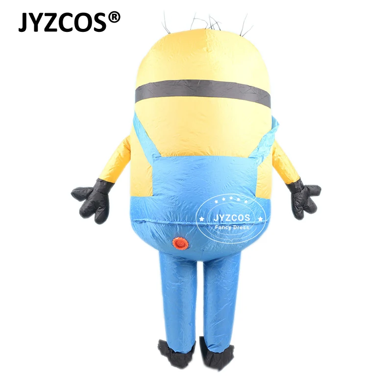 JYZCOS Хэллоуин косплей вечерние мультфильм взрослые надувные Миньоны костюм