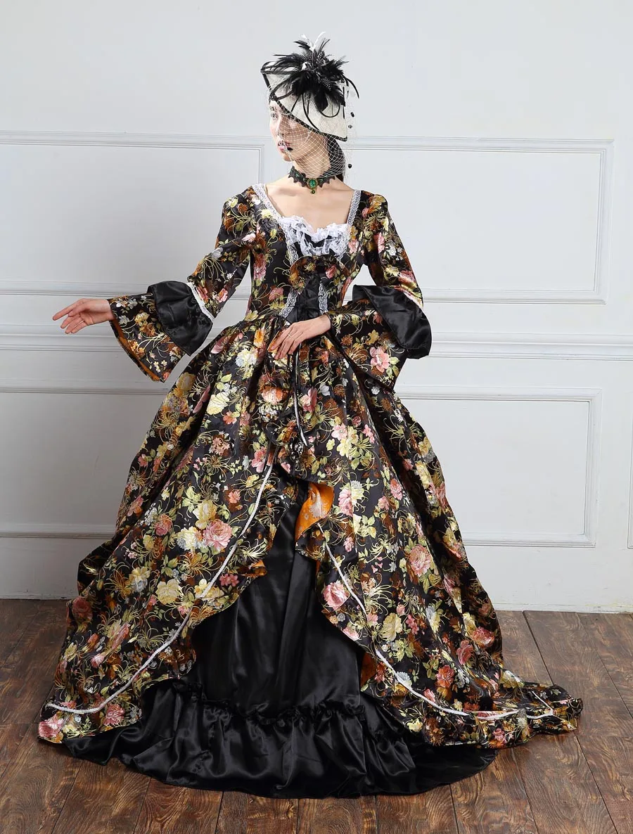 Высококачественное праздничное платье Антуанетты с длинным шлейфом одежда для