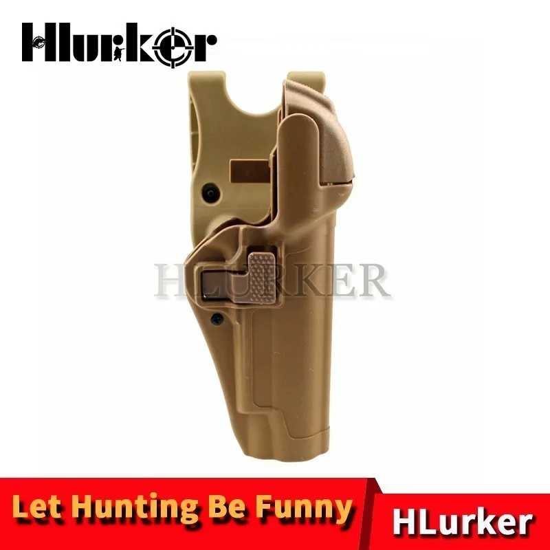 Тактическая кобура Hlurker 17 дюймов с автоблокировкой надежный пластиковый