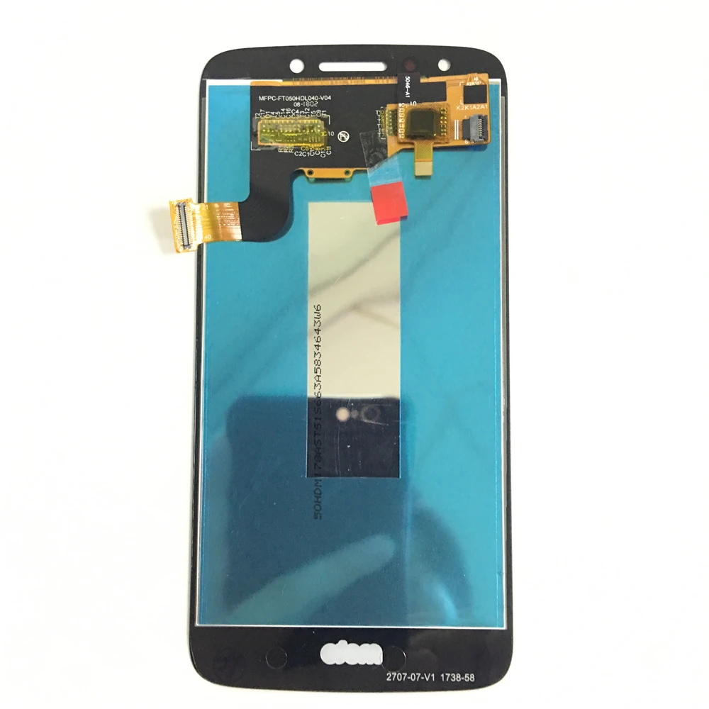 100% протестированный рабочий ЖК дисплей для Motorola Moto E4 XT1762 и сенсорный экран