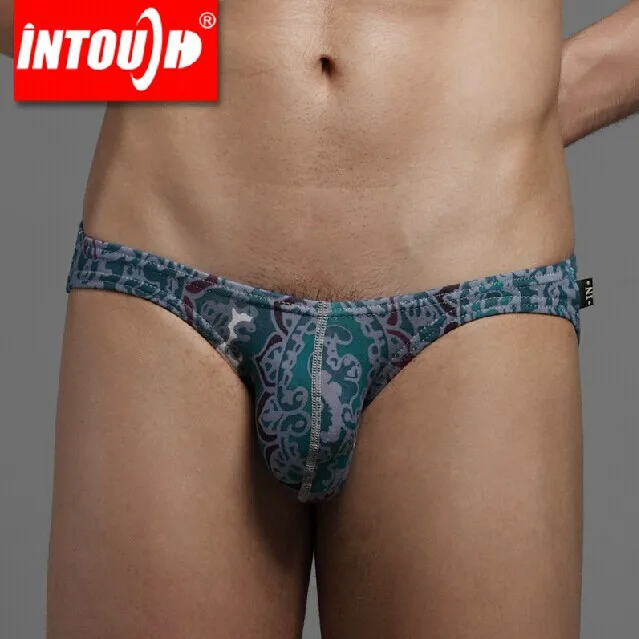 Intouch наплыв в китайском стиле модное сексуальное мужское нижнее белье трусы
