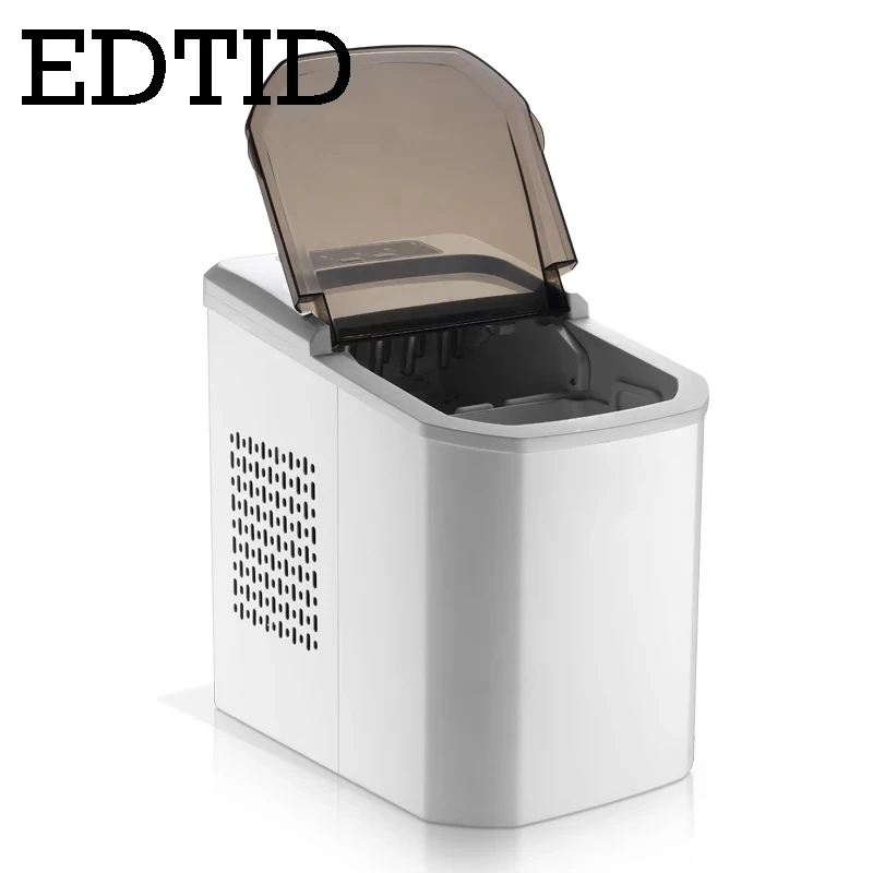 EDTID автоматическая машина для приготовления льда Коммерческая Мини Пуля Круглый