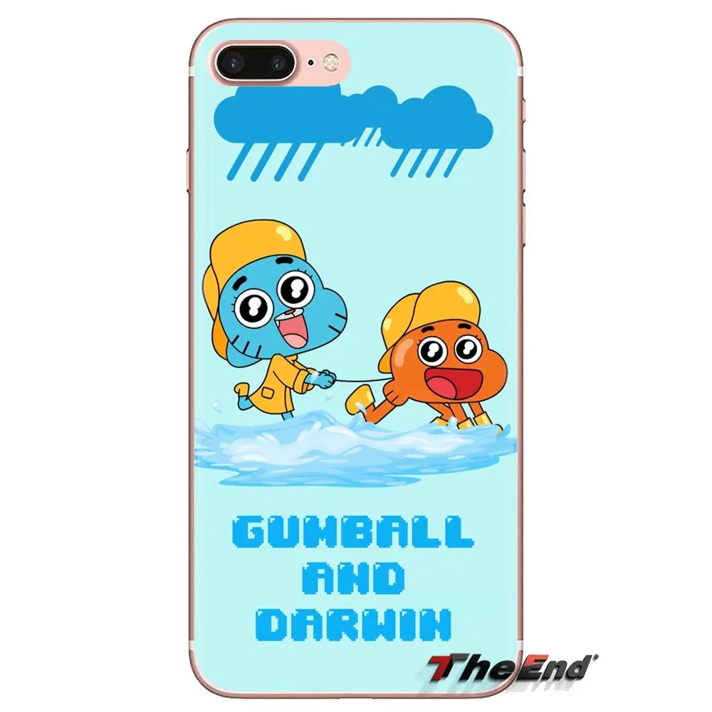 Силиконовый чехол для телефона Xiaomi Mi4 Mi5 Mi5S Mi6 Mi A1 A2 5X 6X 8 9 Lite SE Pro Max Mix 2 3 2S Amazing World Gumball