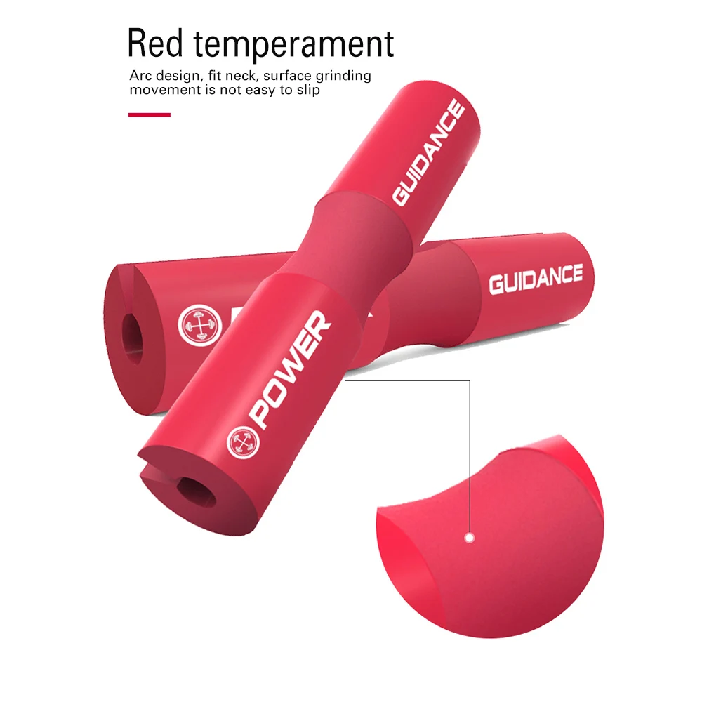 

FDBRO 2019 New Hot Gym Weightlifting Cushioned Squat Shoulder Back Support Neck Shoulder Protective Pad Foam Barbell Pad Cover