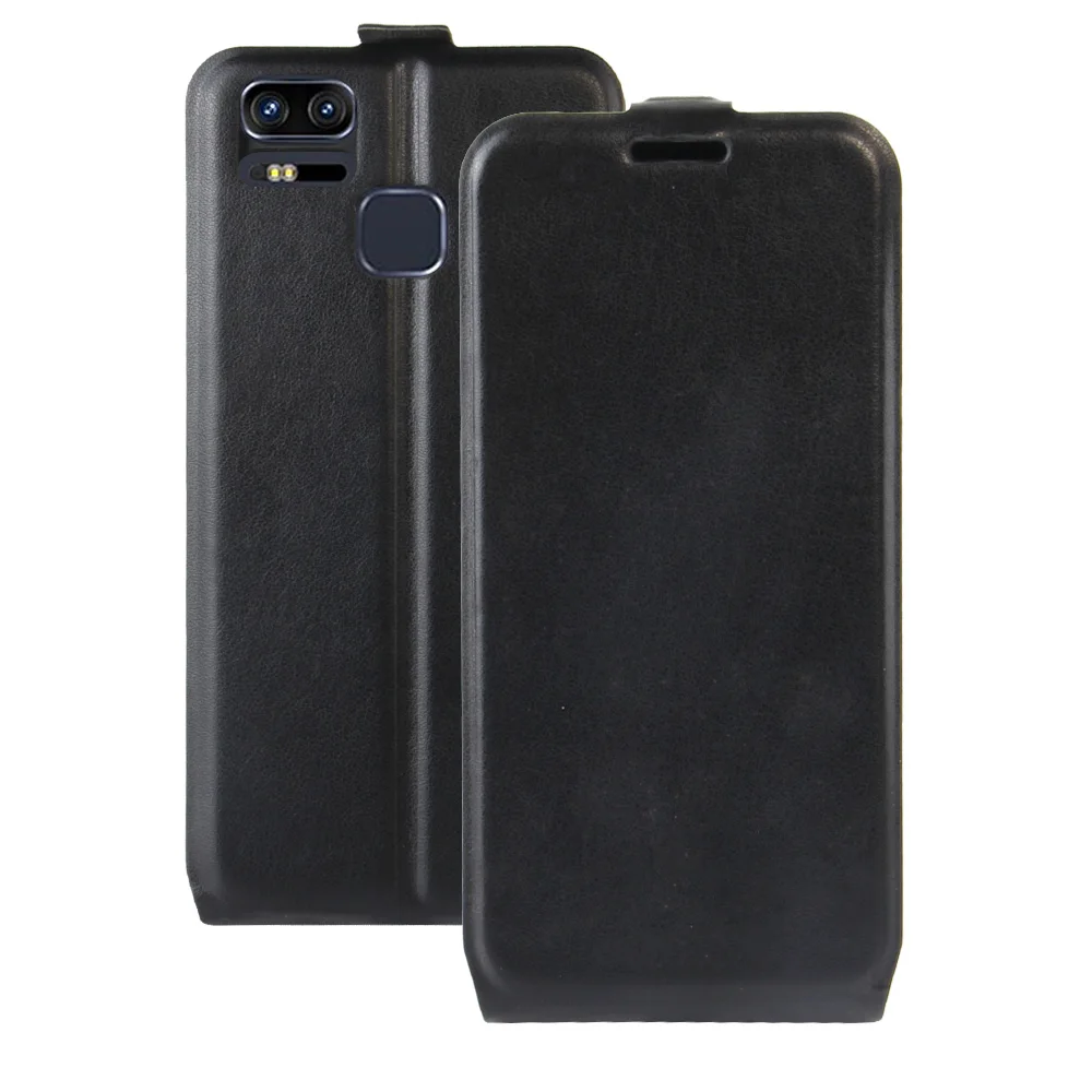 Asus Zenfone 3 Зум ZE553KL Case Роскошные Флип Кожаный Чехол Для 5.5 &quotзащитная Крышка Телефон