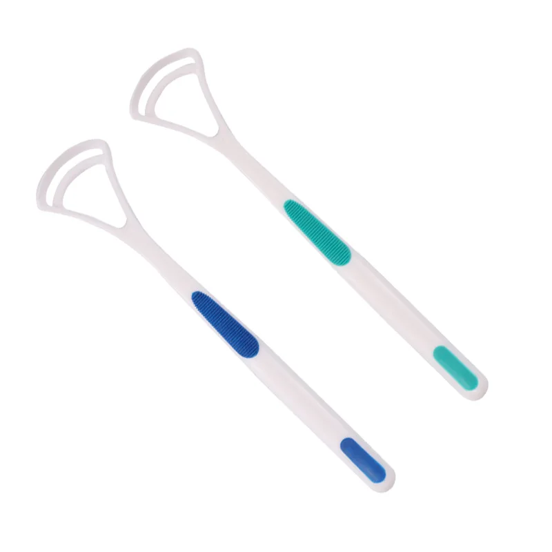 Подарок для вечеринки 2 шт. щетка чистки языка скребок ухода за полостью рта